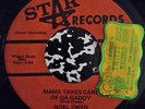 RARE Funky Soul Mod 45 RPM  Record Noel Owen Mama Takes Care Of Da-Daddy STAR