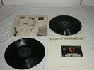 EURYTHMICS ANNIE LENNOX SINGED LP + BONUS ITEMS M- SAVAGE 1987 POSTCARD FRENCH