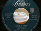 ROCKABILLY EDDIE COCHRAN LIBERTY 55087 DRIVE-IN SHOW/AM I BLUE