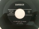 Rockabilly Country Bop 45 ROY ALDRIDGE It's Not Easy To Forget EMPEROR