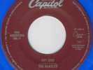 BEATLES NEAR MINT CAPITOL REISSUE JUKEBOX 45 RPM HEY JUDE/REVOLUTION BLUE VINYL