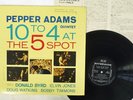 PEPPER ADAMS QUINTET 10 TO 4 AT 5-SPOT RIVERSIDE SMJ-6129 Japan VINYL LP