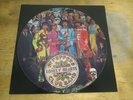 THE BEATLES Sgt. Pepper's Lonely Hearts Club Band LP PICTURE DISC vg++