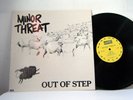 MINOR THREAT LP Out of step 1983 Dischord   orig.  punk  vinyl