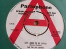 Falling Leaves - She Loves To Be Loved / Not Guilty - 1965 Parlophone Demo R5233