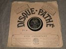 (pre) 1920s Pathe ed1 V. Ranzato, violin: Massenet: Thais, Paganini: Variations.
