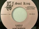 NORTHERN SOUL 45. DONI BURDICK : Candle / Whatcha Gonna Do .