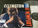 DUKE ELLINGTON AT NEWPORT-UK 1956 PHILIPS VINYL LP-JOHNNY HODGES-BBL 7133