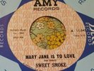Wild Garage Psych Marijuana 45 Sweet Smoke Mary Jane is To Love EX HEAR