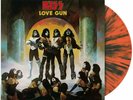 Kiss Love Gun Exclusive 2020 Limited Edition Tangerine Aqua Splatter Vinyl LP
