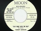 R&B Rocker/Doo-Wop 45 - Tommy Duncan - Stay Right With The Beat - Moon - VG+ mp3