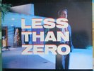 LESS THAN ZERO (Original Motion Picture Soundtrack) LP Slayer Poison Bangles