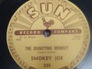 SMOKEY JOE- THE SIGNIFYING MONKEY  CLEAN SUN 228 78RPM