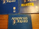 3 American Top 40 LP Sets Casey Kasem With DJ Sheets 11/80, 5/81, and 8/81 (READ