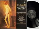 Philippe Herreweghe: Bach- Matthew Passion / Harmonia Mundi audiophile 3 LP Box