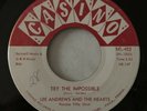 Lee Andrews and the Hearts Try The Impossible 45 Casino Doo Wop R&B 1st Press
