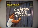 Willie Nelson - Country Willie His Own Songs - 1965 LSP-3418 Vinyl LP record VG+