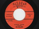 '56 R&B/DooWop FIVE VETS Right Now/You're In Love ALLSTAR 713 VG++ HEAR BOTH