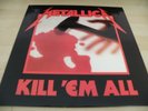 METALLICA KILL EM ALL ON WHITE  MARBLED  VINYL LP NEW UNPLAYED 