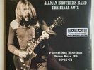 2021 RSD THE ALLMAN BROTHERS BAND THE FINAL NOTE COLOR VINYL 2LP SEALED #3615