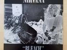 Nirvana Bleach original 1989 black vinyl LP with Sub Pop insert