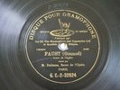 Jean François Delmas Gounod Faust 78RPM Black Single Side G&T GC-232624