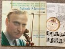MENUHIN / Mendelssohn-Bruch Violin Concertos / EMI HMV Cream&Gold ASD 334 NM