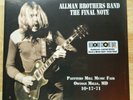 ALLMAN BROTHERS RSD 2021 THE FINAL NOTE #6416  PRISTINE MINT SEALED