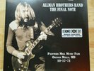 ALLMAN BROTHERS RSD 2021 THE FINAL NOTE #6417  PRISTINE MINT SEALED