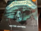 Metallica: Ride The Lightning (limited ed reissue on orange vinyl, green sleeve)