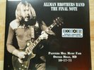 ALLMAN BROTHERS RSD 2021 THE FINAL NOTE #7203  PRISTINE MINT SEALED