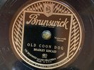 Bruns 485 Bradley Kincaid OLD COON DOG 1931 Country E+ 78 rpm