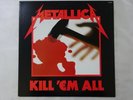 Metallica Kill 'Em All Nexus International K25P 438 Japan  VINYL LP