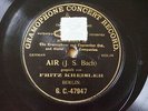 Fritz Kreisler Violin Bach Aria 78RPM G&T G.C.-47947 (stamper II) #Listen#