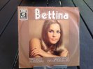 Bettina Schlager Single Vinyl 7 Taxi nach Amsterdam/ Glück fängt.Emi Columbia 45