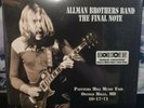 Allman Brothers Band - The Final Note [2-lp] NEW Sealed Vinyl LP Album RSD 2021