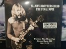 Allman Brothers Band - The Final Note [2-lp] NEW Sealed Vinyl LP Album RSD 2021