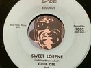 EDDIE DEE & MOONLIGHTERS Northern Soul 45 Sweet Lorene b/w Let's Go Steady VG+