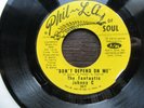 THE FANTASTIC JOHNNY C Don't Depend On Me Classic Northern Soul Original Wigan