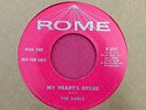 THE EARLS - My Heart's Desire - Promo 45 rpm - Rome 5117