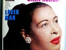 BILLIE HOLIDAY LOVER MAN RARE ORIG '55 DECCA BLACK LABEL MONO LP DG STUNNING