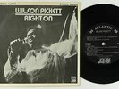Jukebox Envelope Sleeve EP - Wilson Pickett - Right On - Atlantic SD 7-8250 VG+