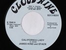 Funk 45 JAMES KIND & STACK California Lady CLOUD NINE VG++ HEAR