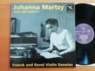 COUP 001 Johanna Martzy Franck & Ravel Violin Sonatas NEAR MINT Coup d'Archet