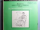 ORIG RCA LIVING STEREO SHADED DOG AUDIOPHILE LP: BEETHOVEN SZERYNG RUBINSTEIN 1S