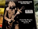 Allman Brothers - The Final Note Live: Painters Mill Music 2xLP Vinyl RSD 2021