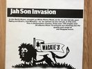 Jah Son Invasion LP Wackies RE VG+ 2384 Rare