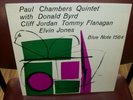 PAUL CHAMBERS QUINTET  BLUE NOTE BLP 1564 47 W.63rd (NO DG) RVG EX/VG++. LP