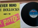 Sex Pistols ? Never Mind The Bollocks Here's The Sex Pistols 12 track blank back
