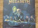 MEGADEATH ‘Rust In Peace’  BLUE TRANSLUCENT /3000 Reissue SMALL CREASE  SEALED